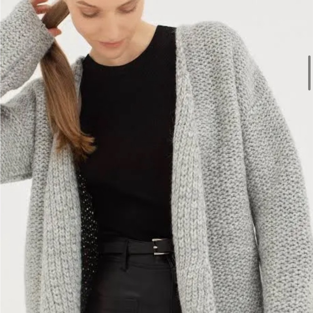 Alpaca Wool Cardigan size Large